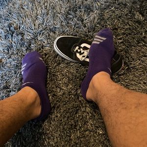 Purple socks